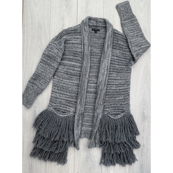 BANANA REPUBLIC Fringe Cardigan R. $168 - Picture 9 of 10